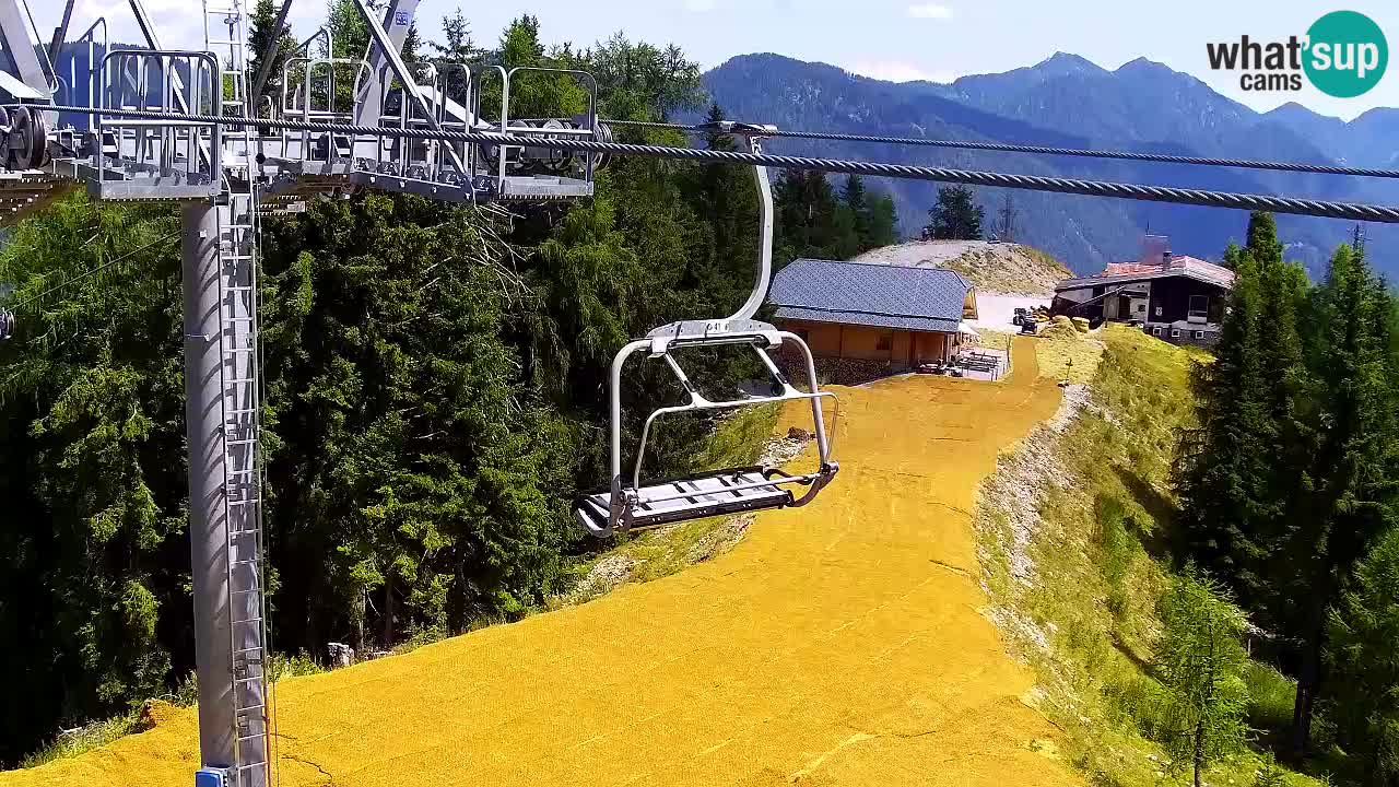Web kamera Kranjska Gora VITRANC 2 | gornja postaja