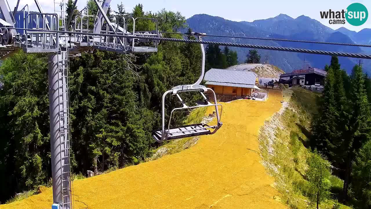 Webcam Kranjska Gora VITRANC 2 | station supérieure