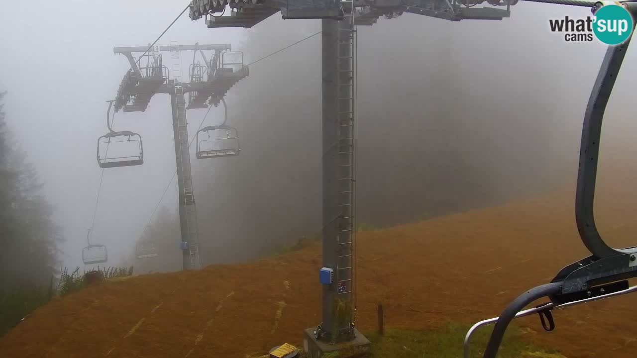 Webcam Kranjska Gora VITRANC 2 upper station