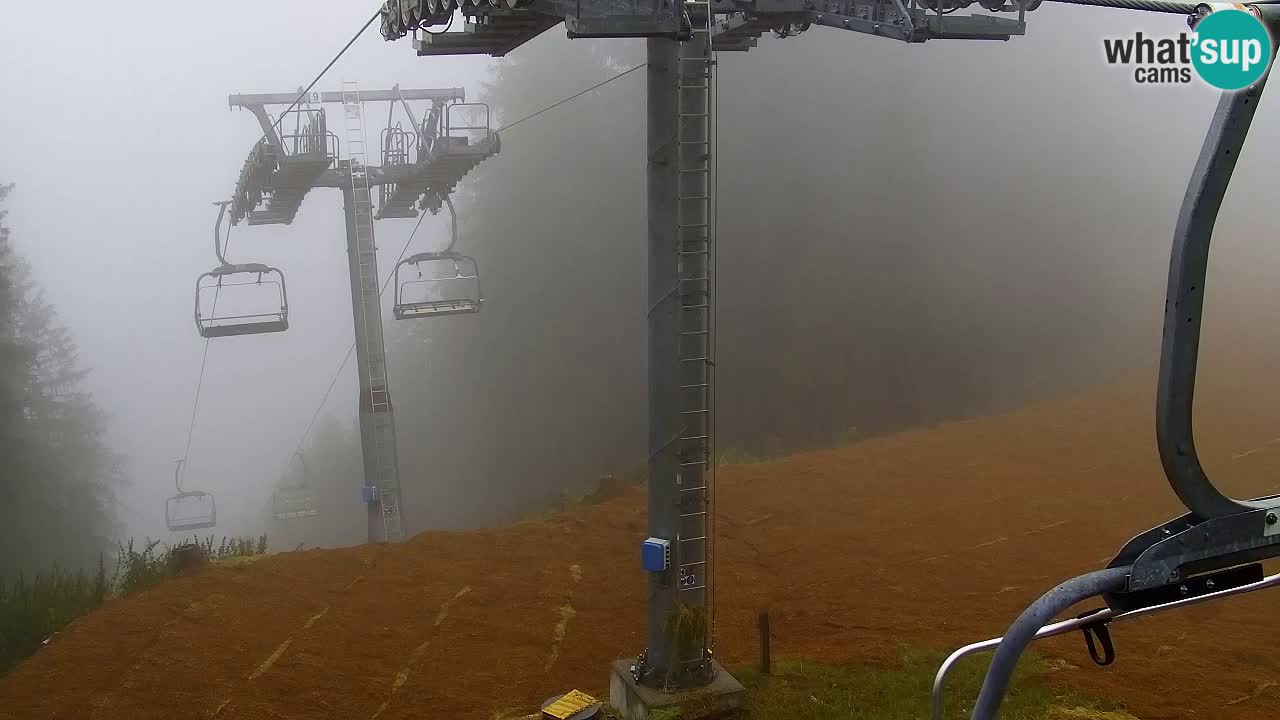 Webcam Kranjska Gora VITRANC 2 upper station