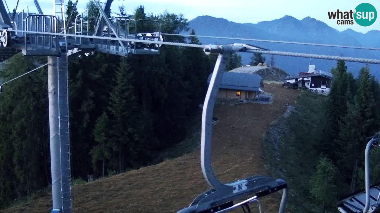 Webcam Kranjska Gora VITRANC 2 | station supérieure