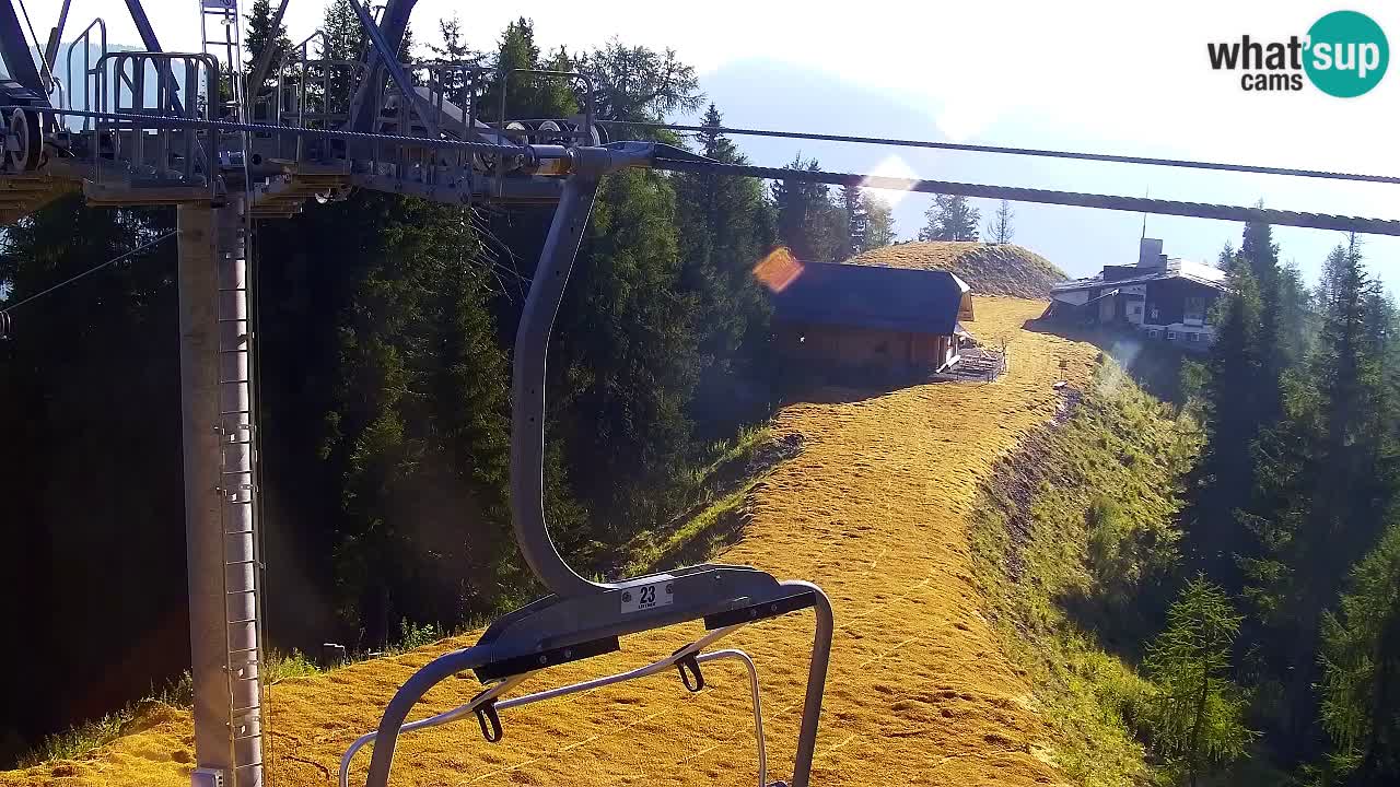 Webcam Kranjska Gora VITRANC 2 | station supérieure