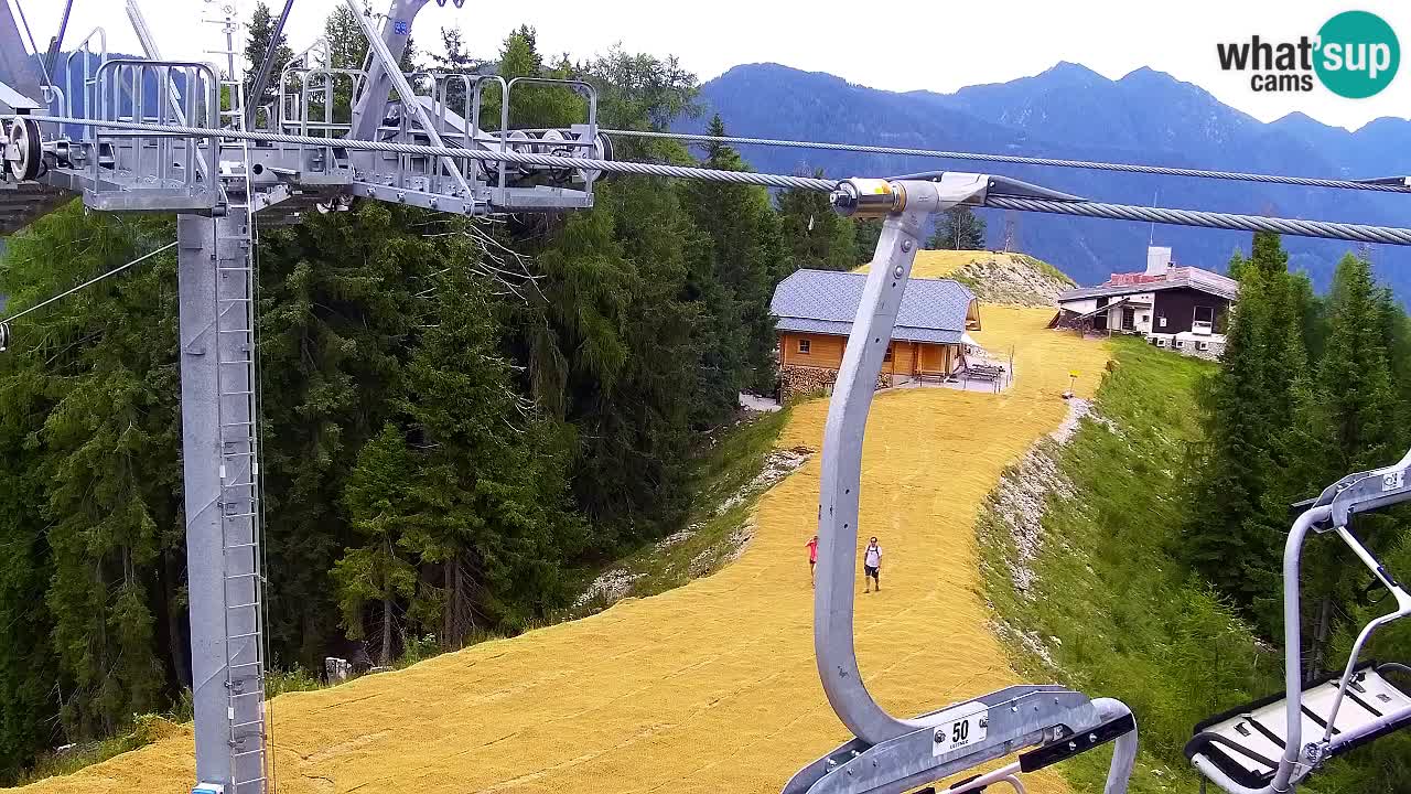 Webcam Kranjska Gora VITRANC 2 | Station supérieure