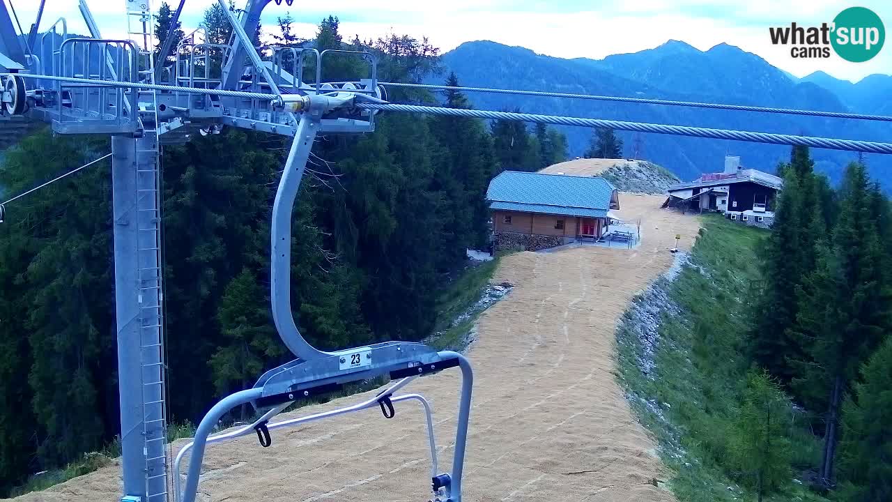 Webcam Kranjska Gora VITRANC 2 upper station