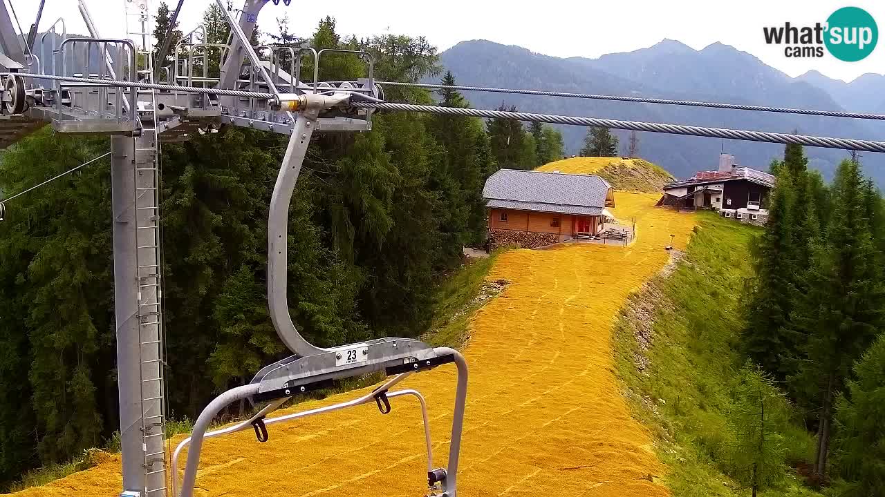 Webcam Kranjska Gora VITRANC 2 upper station