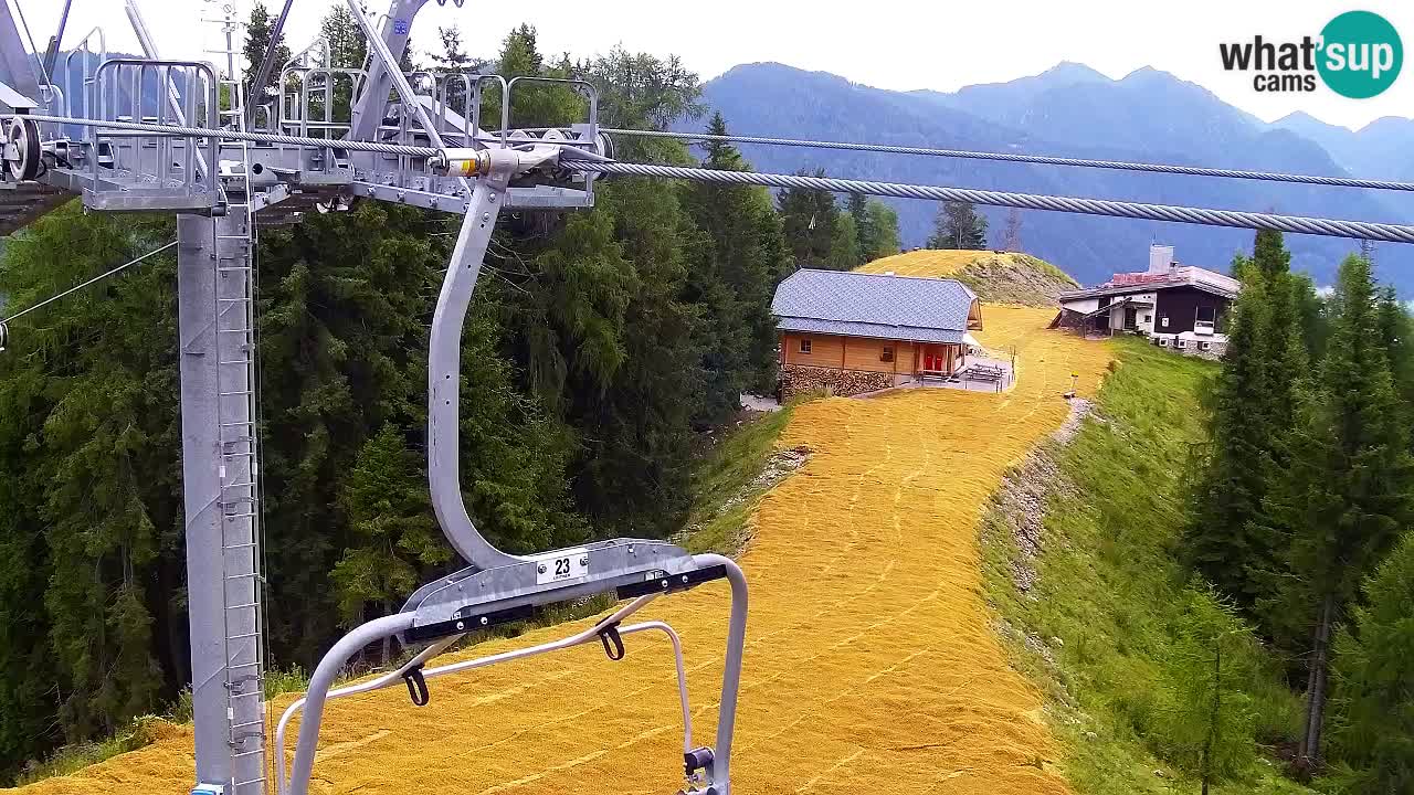 Webcam Kranjska Gora VITRANC 2 upper station