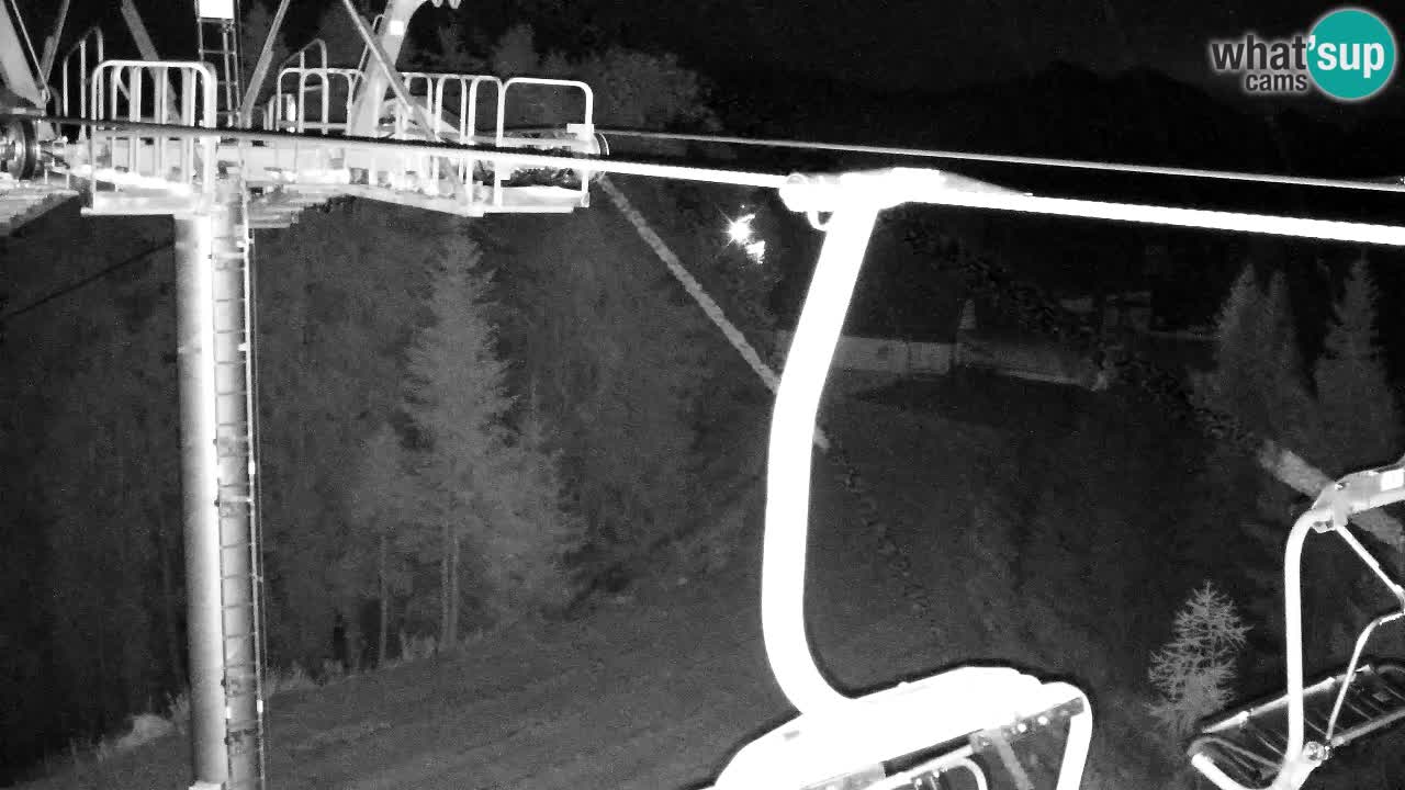 Webcam Kranjska Gora VITRANC 2 upper station