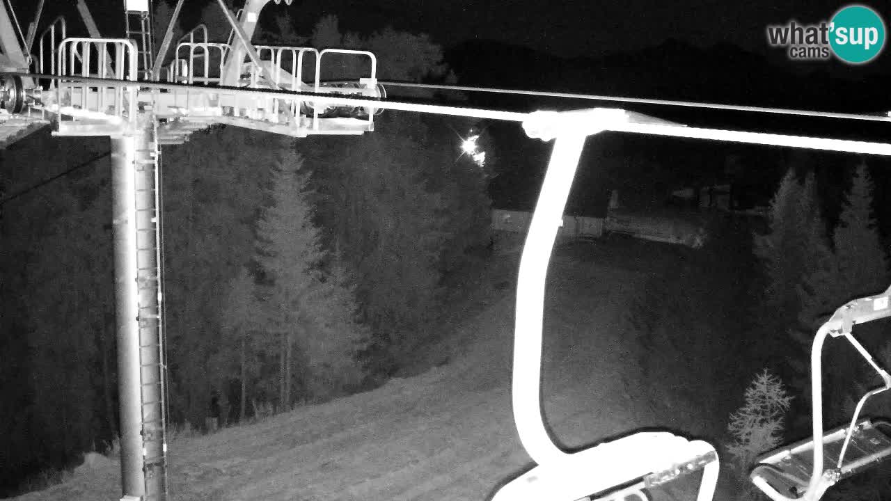 Web kamera Kranjska Gora VITRANC 2 | gornja postaja