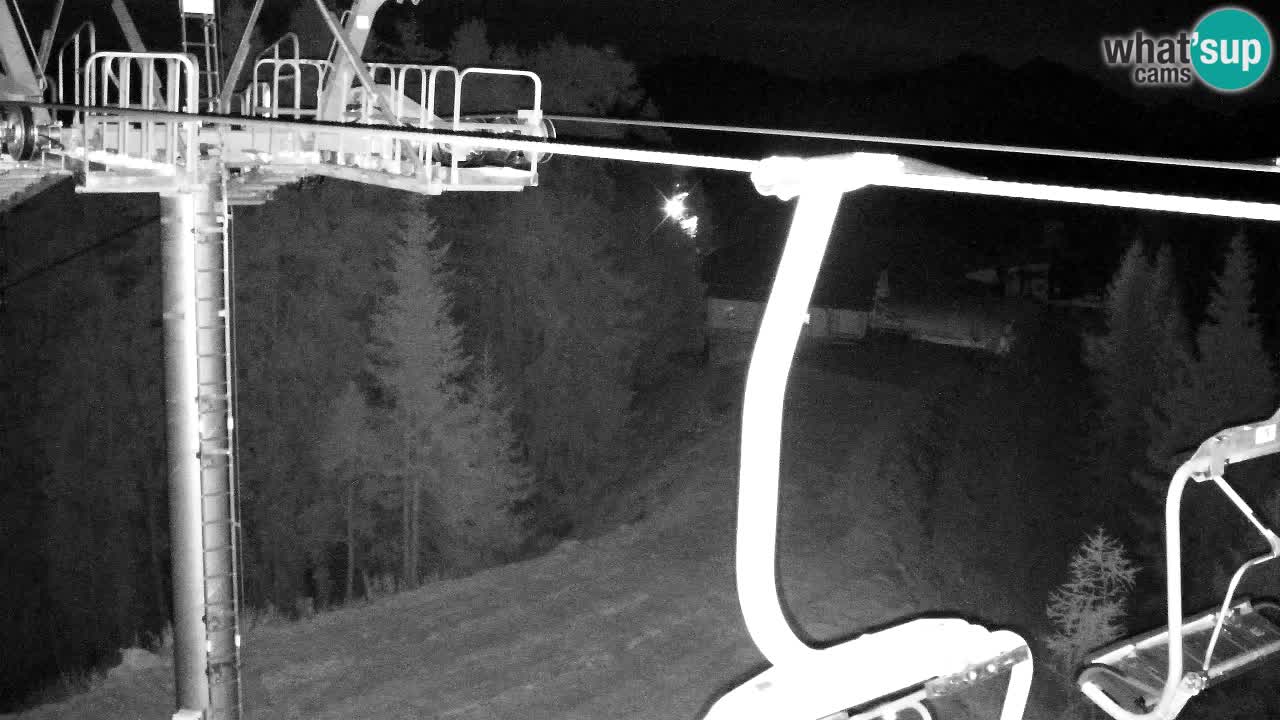 Webcam Kranjska Gora VITRANC 2 upper station