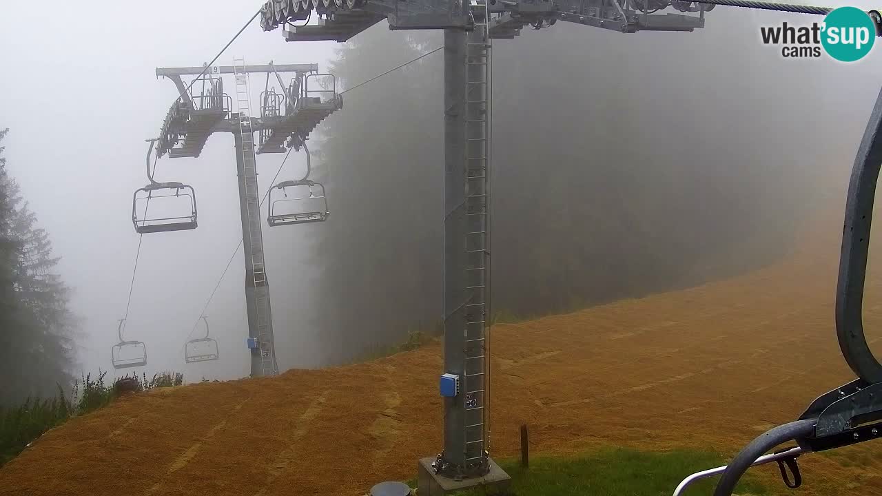 Web kamera Kranjska Gora VITRANC 2 | gornja postaja