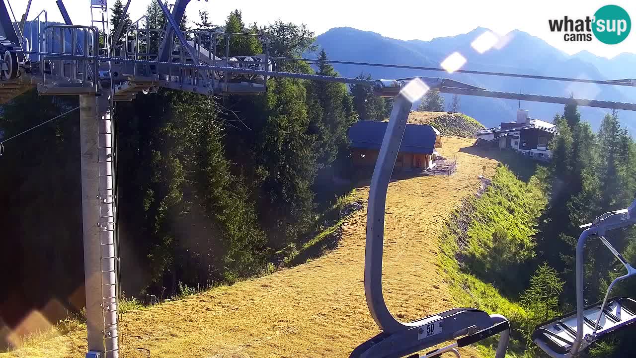 Webcam Kranjska Gora VITRANC 2 upper station