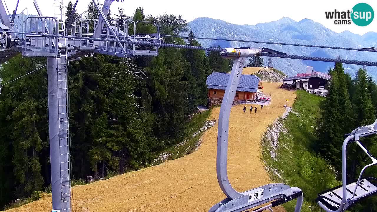 Webcam Kranjska Gora VITRANC 2 | station supérieure