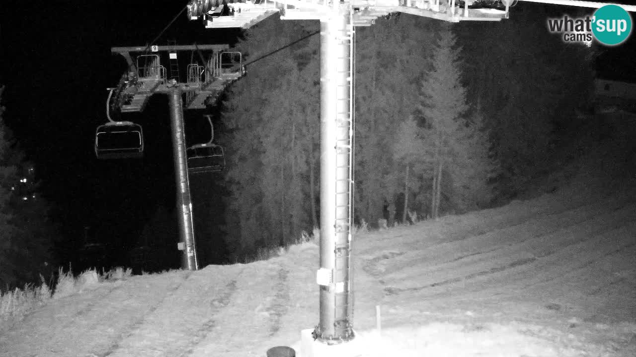 Web kamera Kranjska Gora VITRANC 2 | gornja postaja