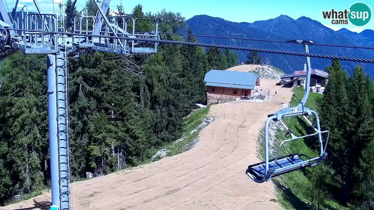 Webcam Kranjska Gora VITRANC 2 | station supérieure