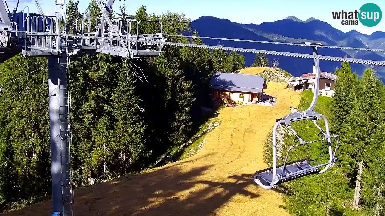 Web kamera Kranjska Gora VITRANC 2 | gornja postaja