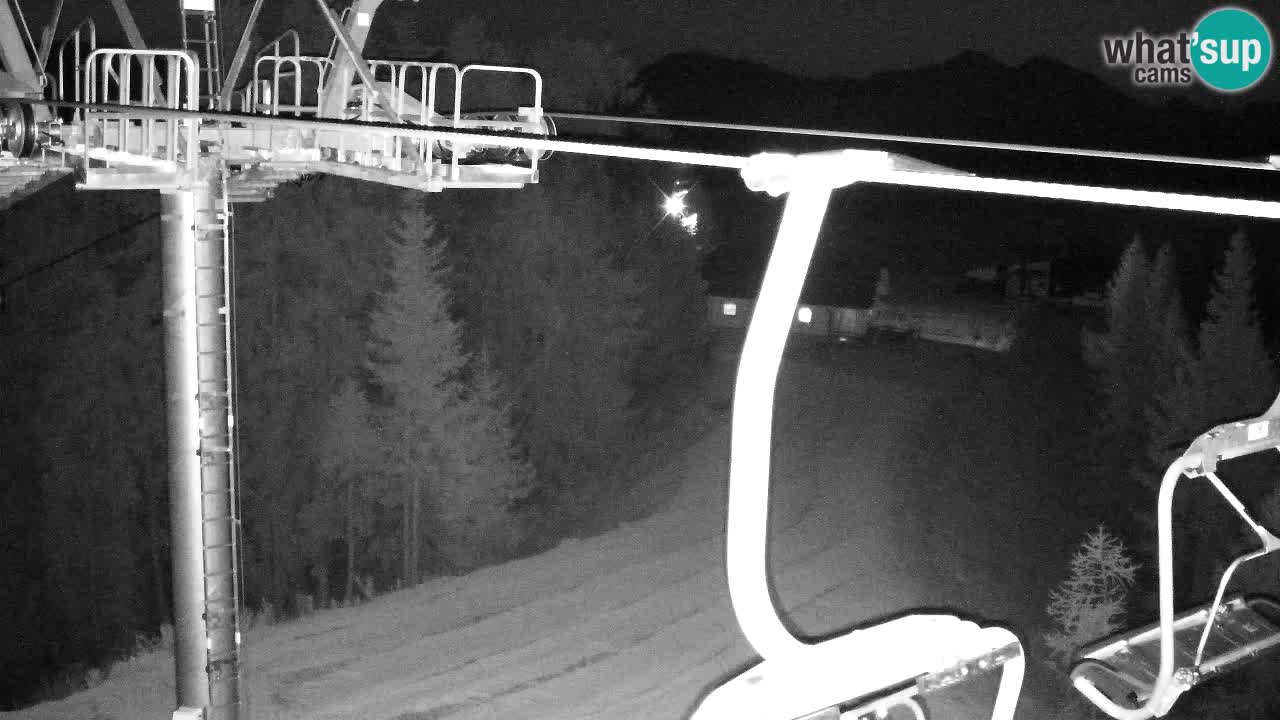 Web kamera Kranjska Gora VITRANC 2 | gornja postaja