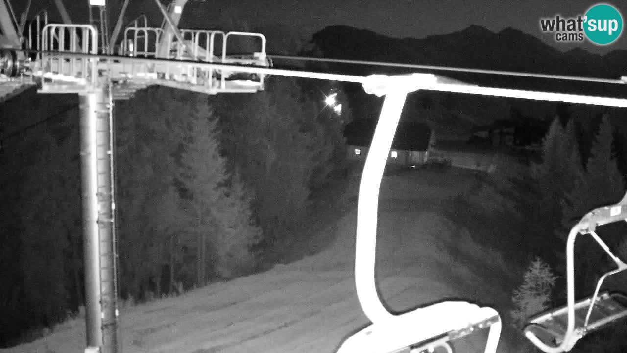 Web kamera Kranjska Gora VITRANC 2 | gornja postaja