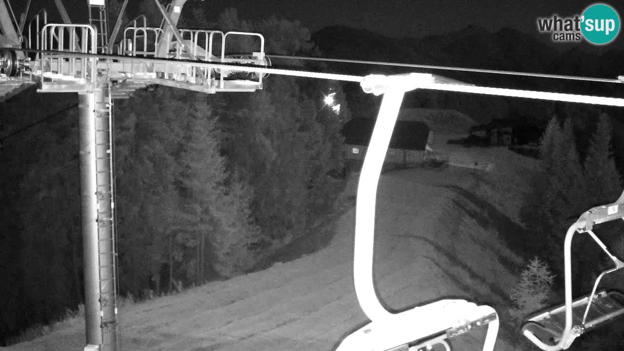 Web kamera Kranjska Gora VITRANC 2 | gornja postaja