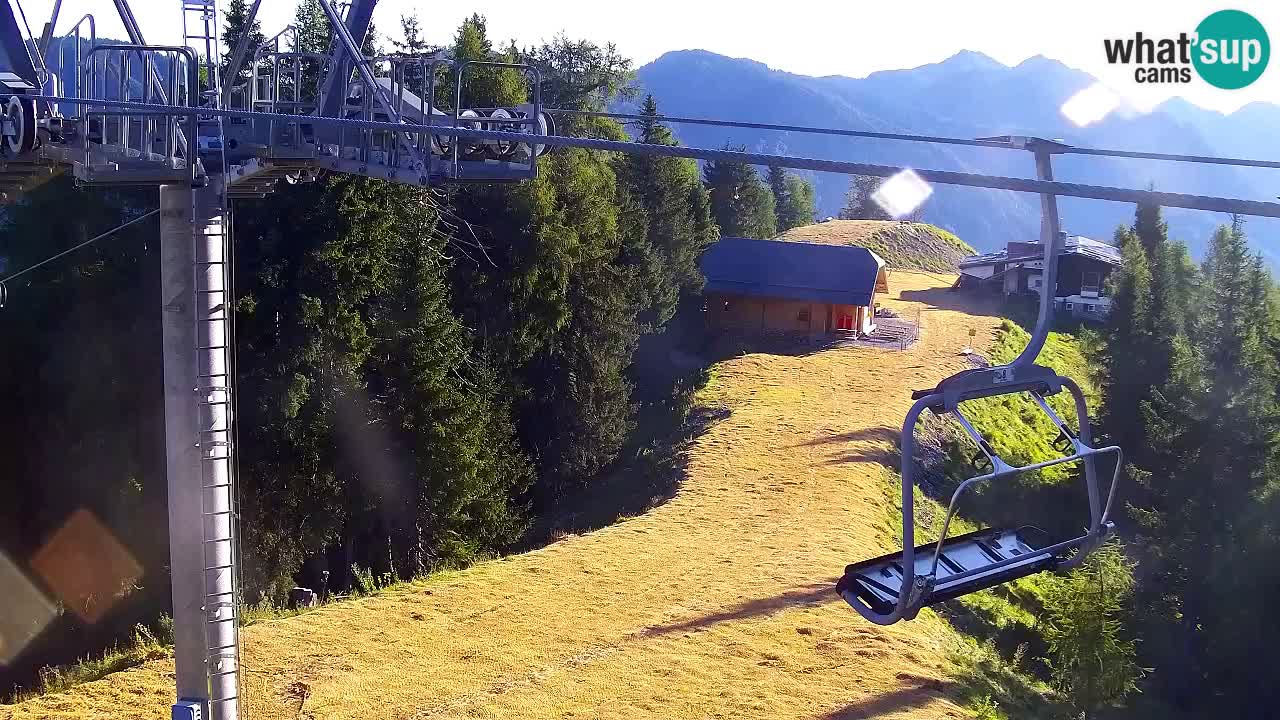 Webcam Kranjska Gora VITRANC 2 upper station
