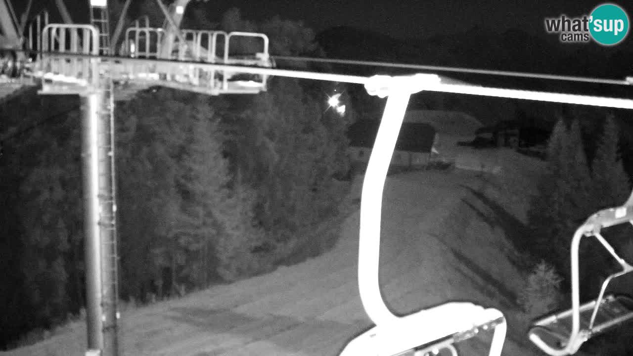 Webcam Kranjska Gora VITRANC 2 | station supérieure