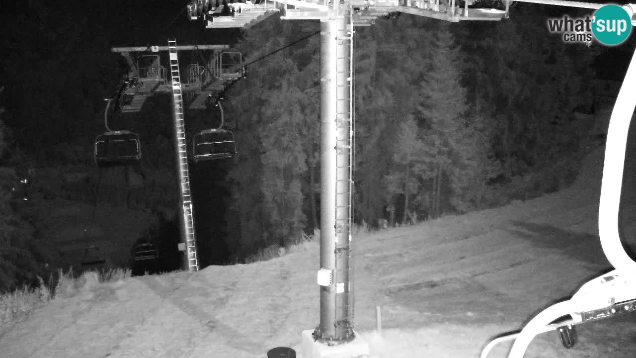Web kamera Kranjska Gora VITRANC 2 | gornja postaja
