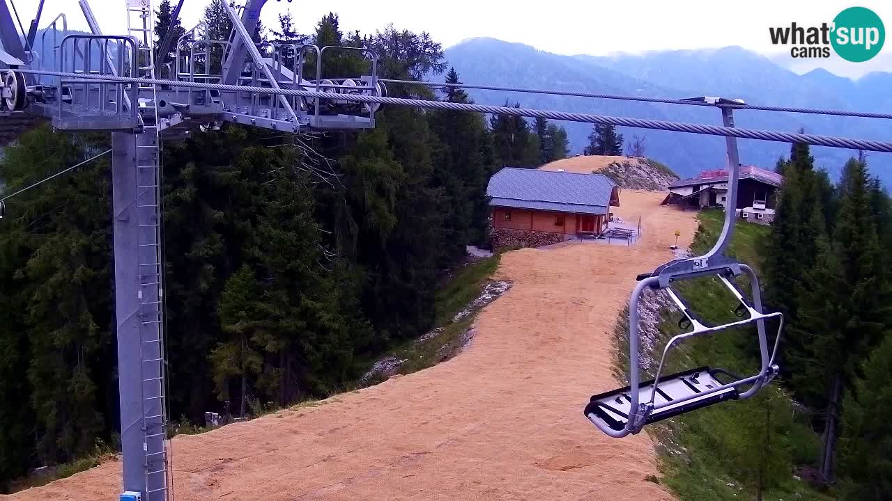 Webcam Kranjska Gora VITRANC 2 | station supérieure