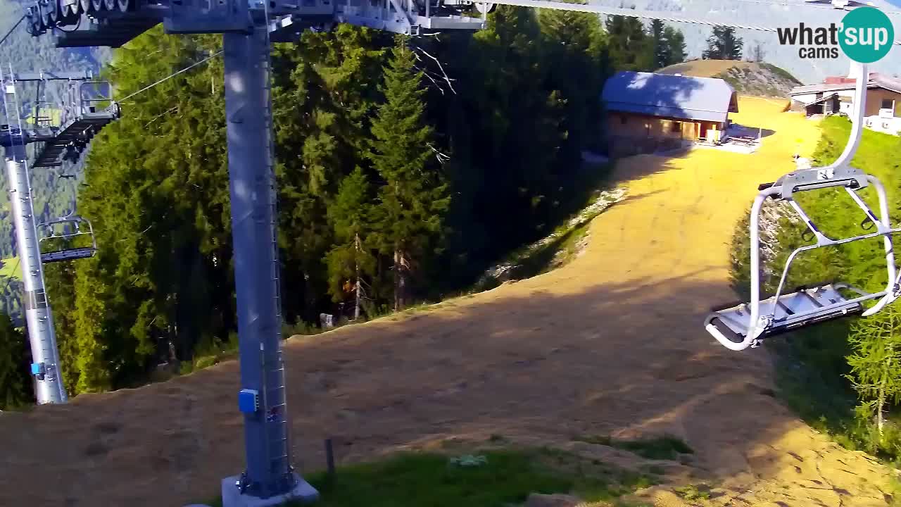 Webcam Kranjska Gora VITRANC 2 | station supérieure