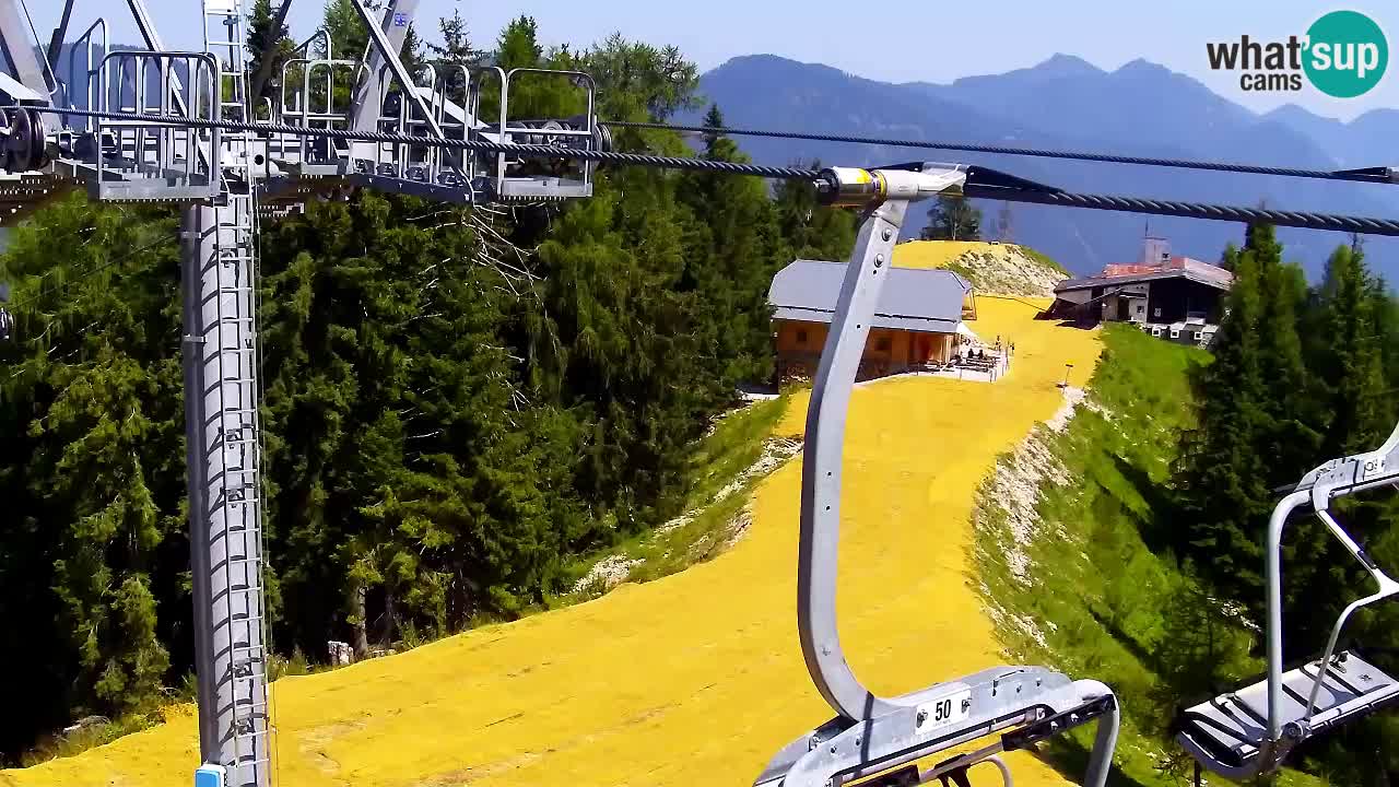 Web kamera Kranjska Gora VITRANC 2 | gornja postaja
