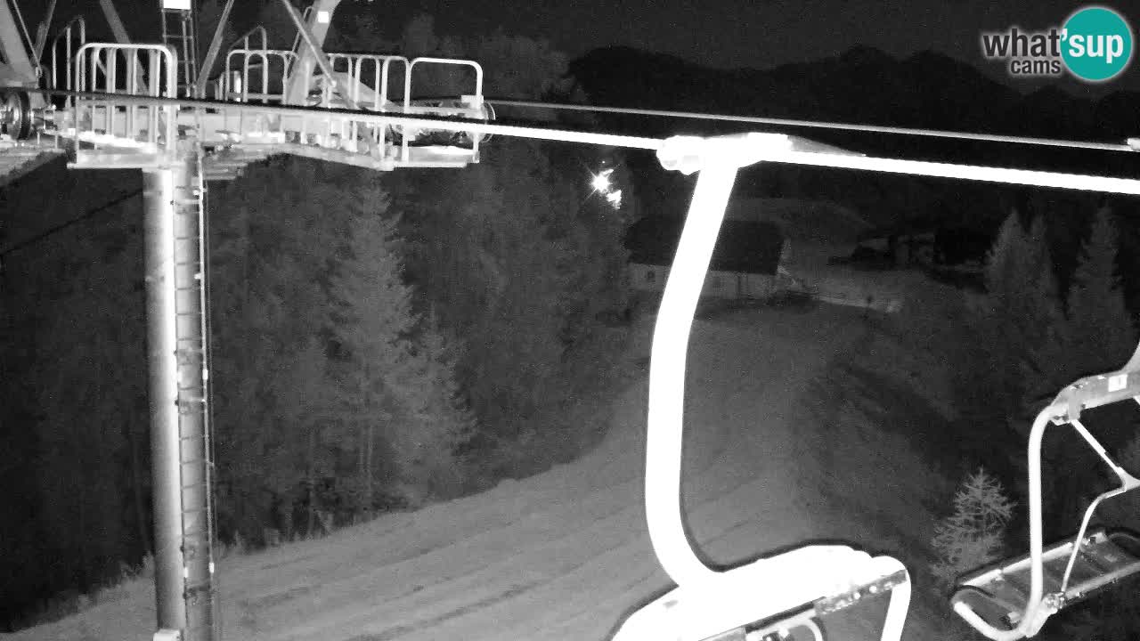 Web kamera Kranjska Gora VITRANC 2 | gornja postaja