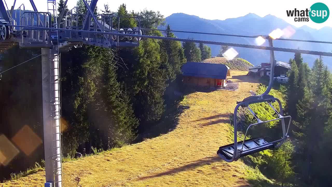 Webcam Kranjska Gora VITRANC 2 upper station