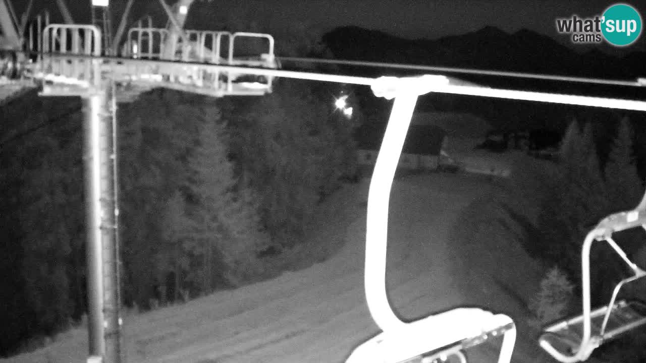 Web kamera Kranjska Gora VITRANC 2 | gornja postaja
