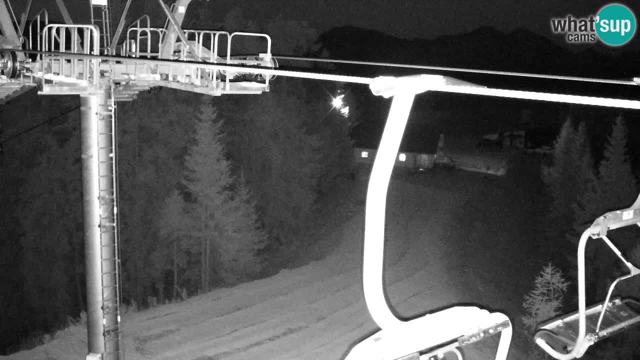 Web kamera Kranjska Gora VITRANC 2 | gornja postaja