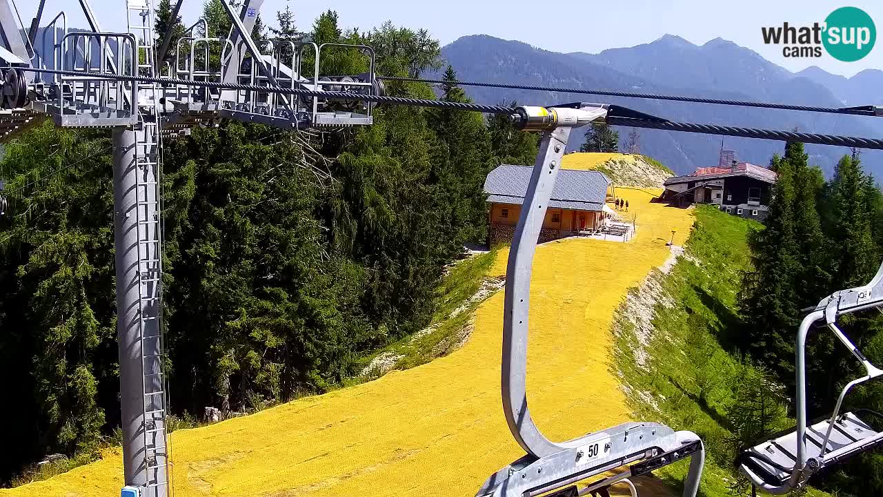 Web kamera Kranjska Gora VITRANC 2 | gornja postaja