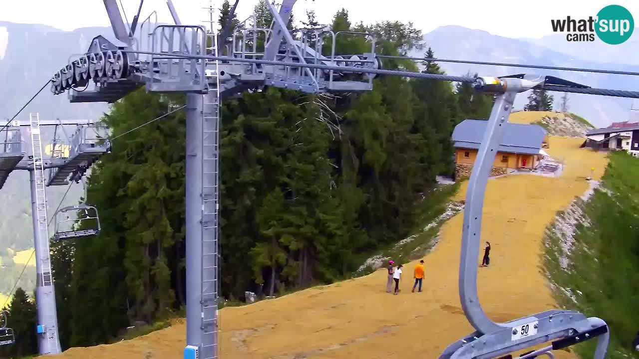 Webcam Kranjska Gora VITRANC 2 upper station