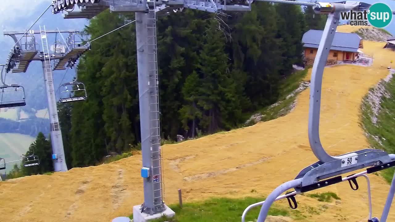 Webcam Kranjska Gora VITRANC 2 upper station