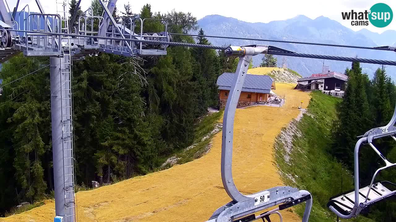 Webcam Kranjska Gora VITRANC 2 upper station