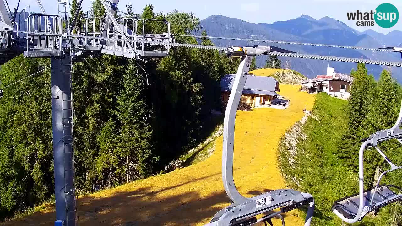 Webcam Kranjska Gora VITRANC 2 | station supérieure