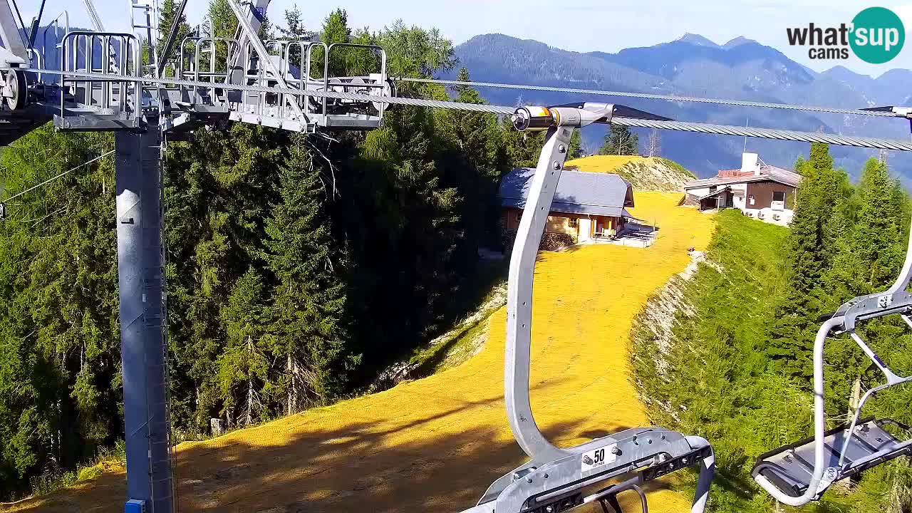 Webcam Kranjska Gora VITRANC 2 | Station supérieure