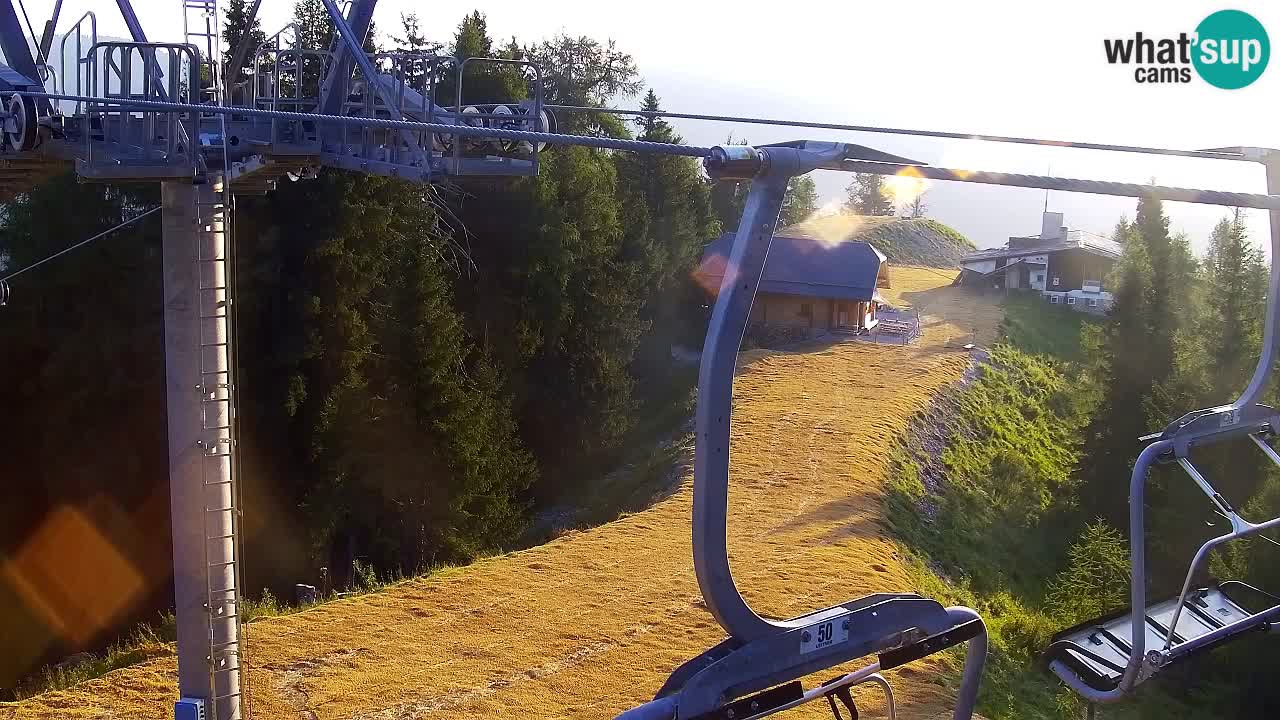 Webcam Kranjska Gora VITRANC 2 upper station
