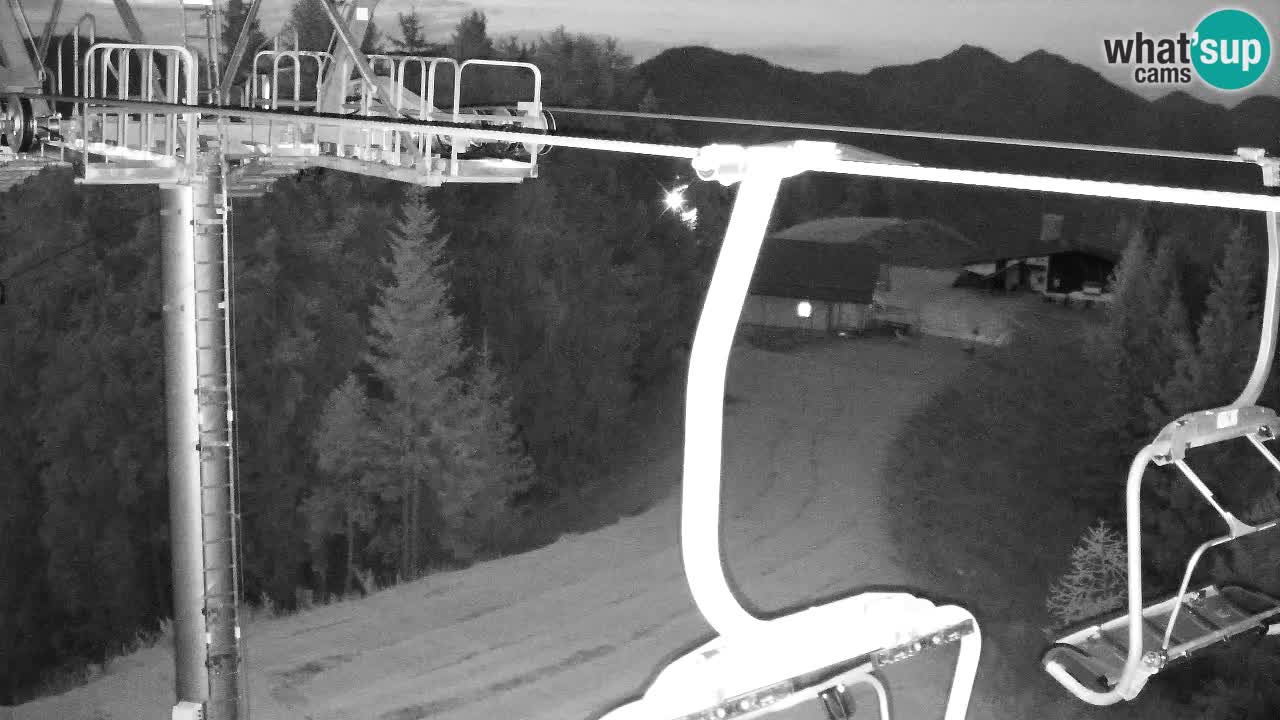 Webcam Kranjska Gora VITRANC 2 upper station