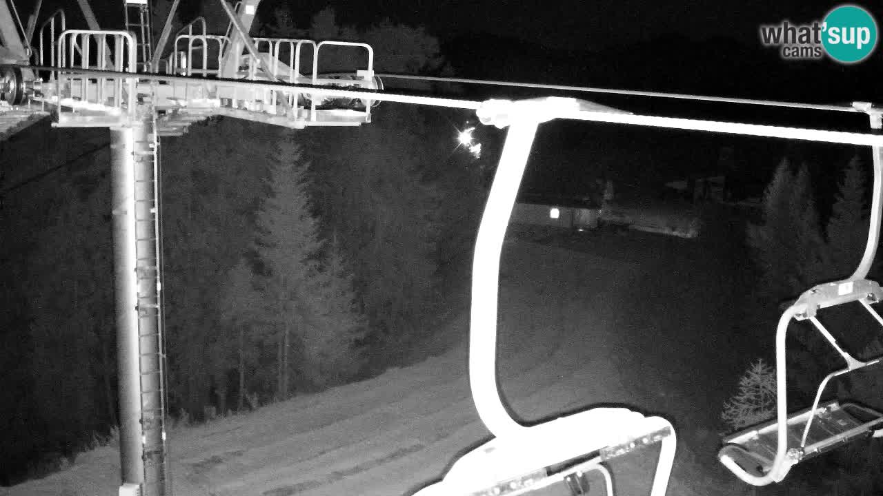 Web kamera Kranjska Gora VITRANC 2 | gornja postaja