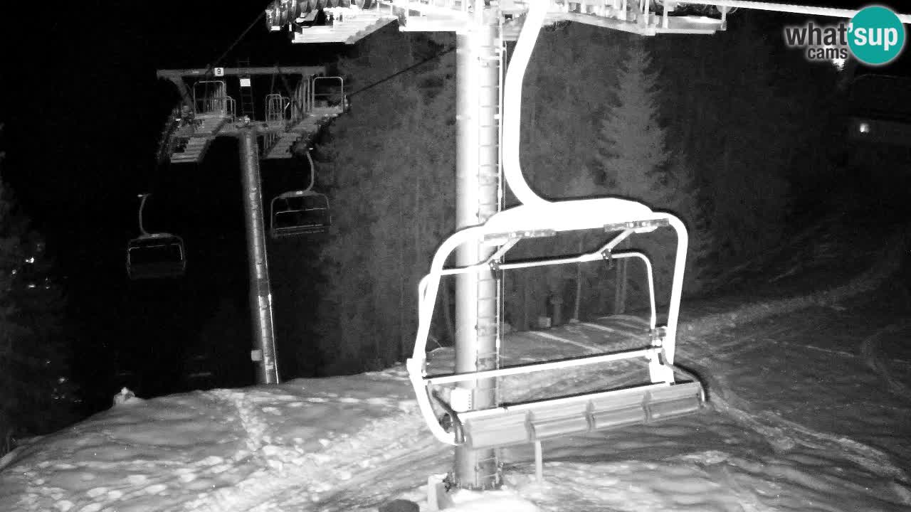 Webcam Kranjska Gora VITRANC 2 upper station