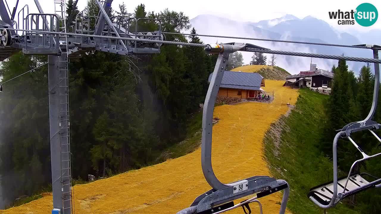 Webcam Kranjska Gora VITRANC 2 upper station