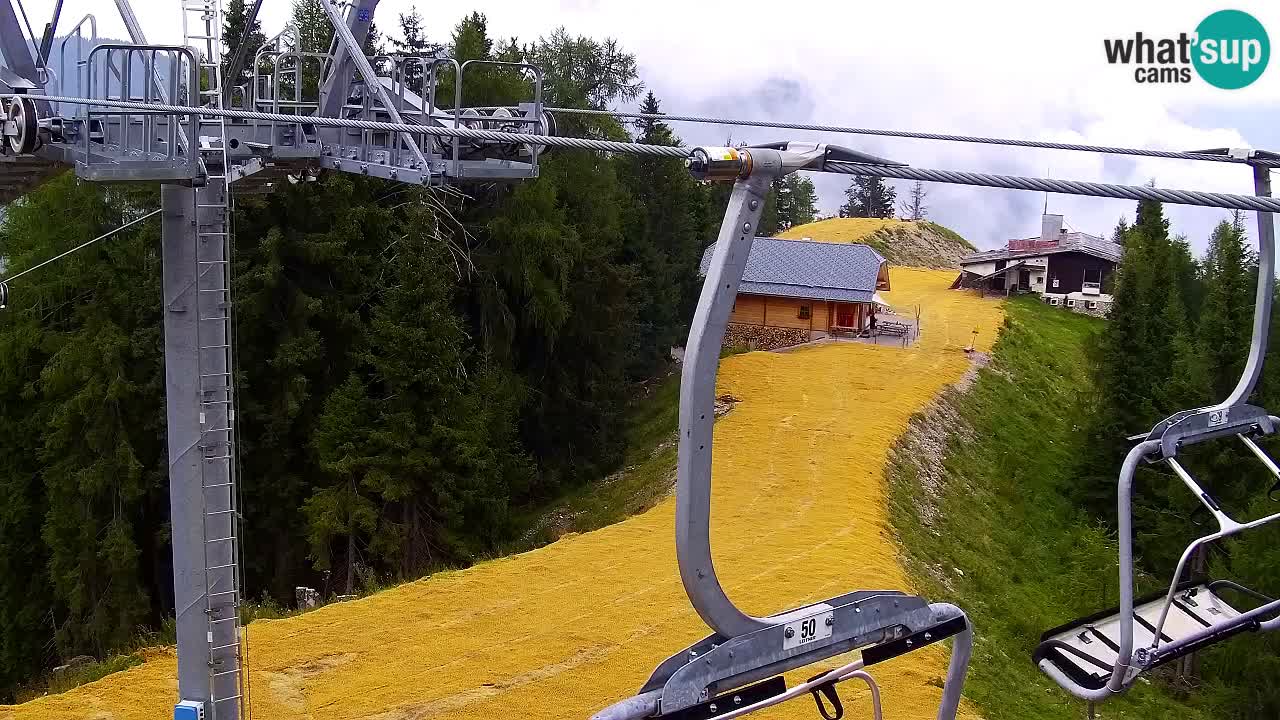 Webcam Kranjska Gora VITRANC 2 | station supérieure