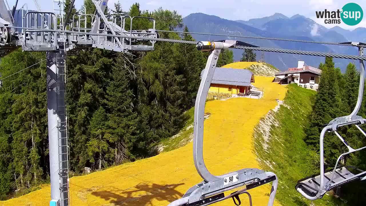 Webcam Kranjska Gora VITRANC 2 upper station