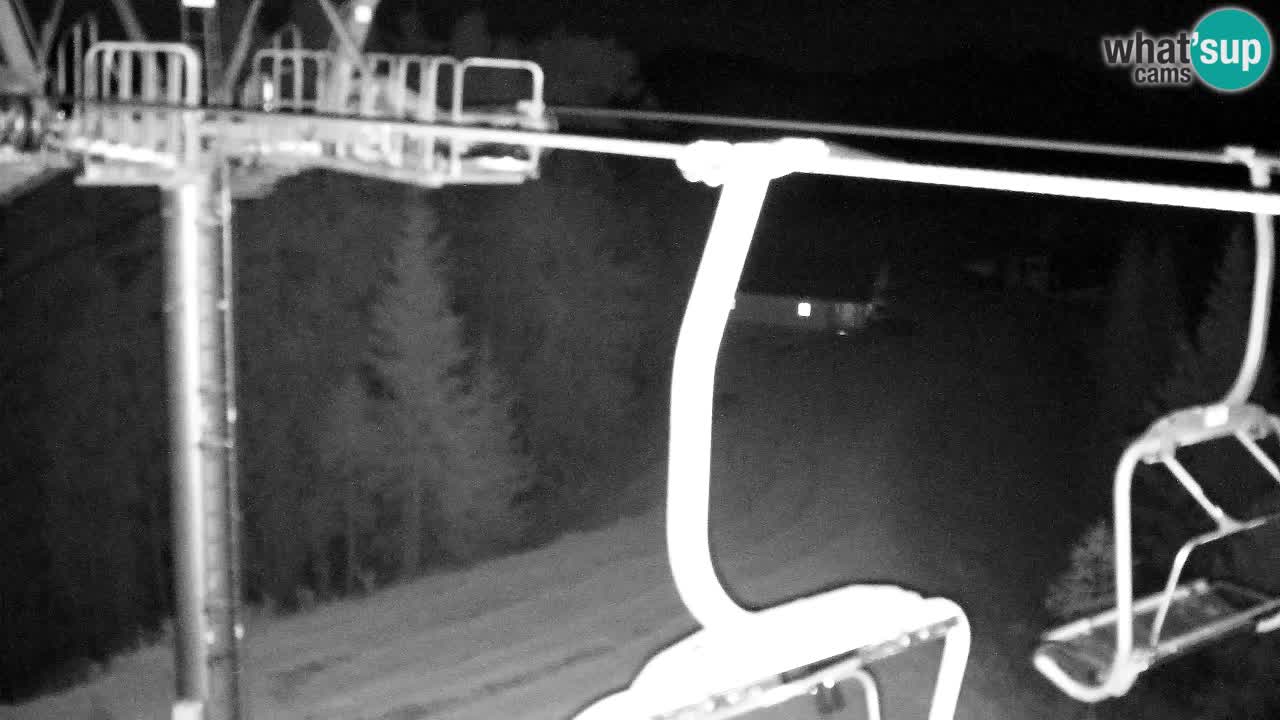 Web kamera Kranjska Gora VITRANC 2 | gornja postaja