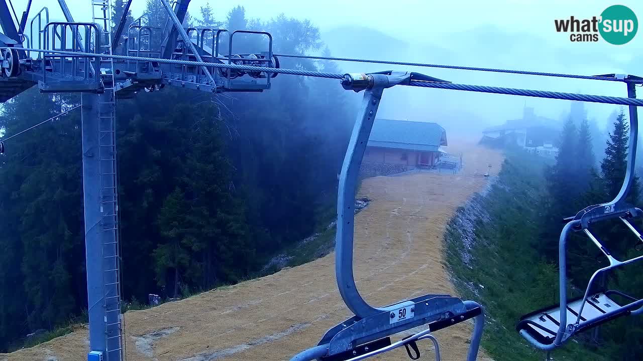 Web kamera Kranjska Gora VITRANC 2 | gornja postaja