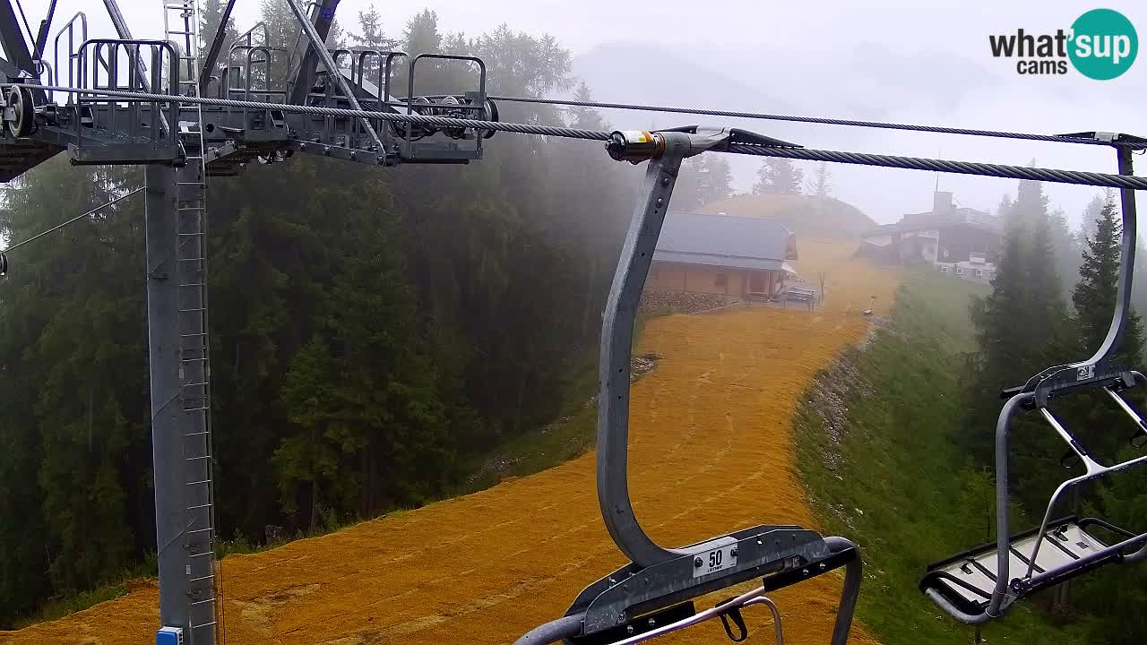 Webcam Kranjska Gora VITRANC 2 upper station