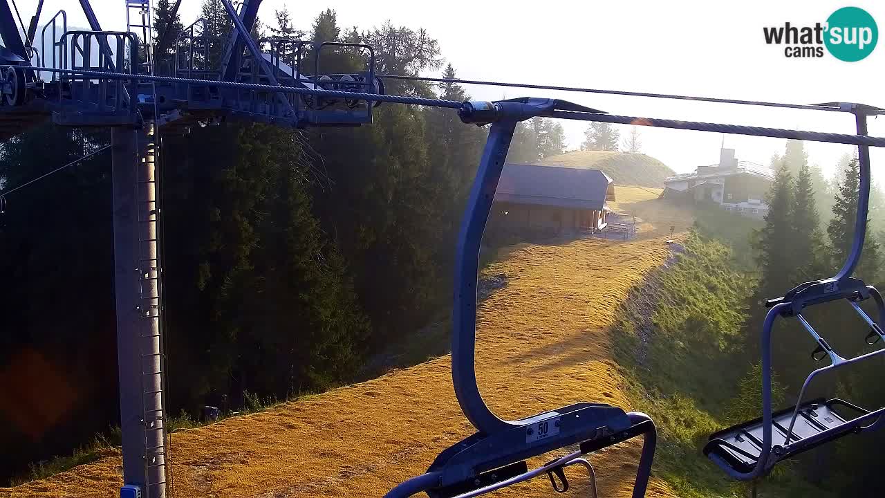 Webcam Kranjska Gora VITRANC 2 | Station supérieure