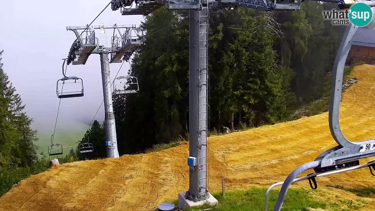 Web kamera Kranjska Gora VITRANC 2 | gornja postaja